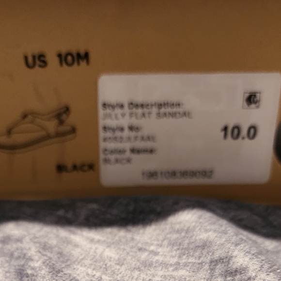 Michael Kors Jelly Flat Sandles Black - Picture 1 of 4